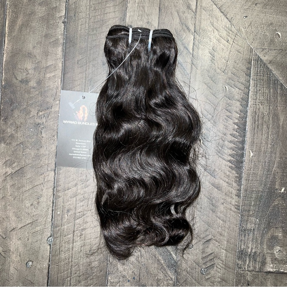 100% HUMAN HAIR SDD BUNDLE (Natural Wave-1b)